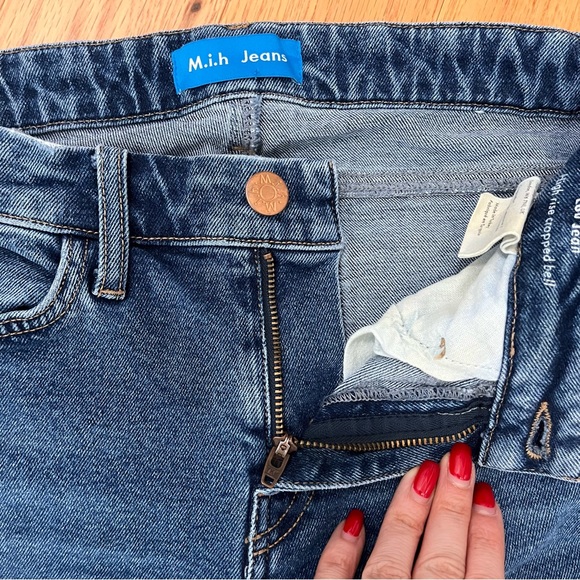 MIH Lou High Rise Crop Bell Jeans - Picture 6 of 12